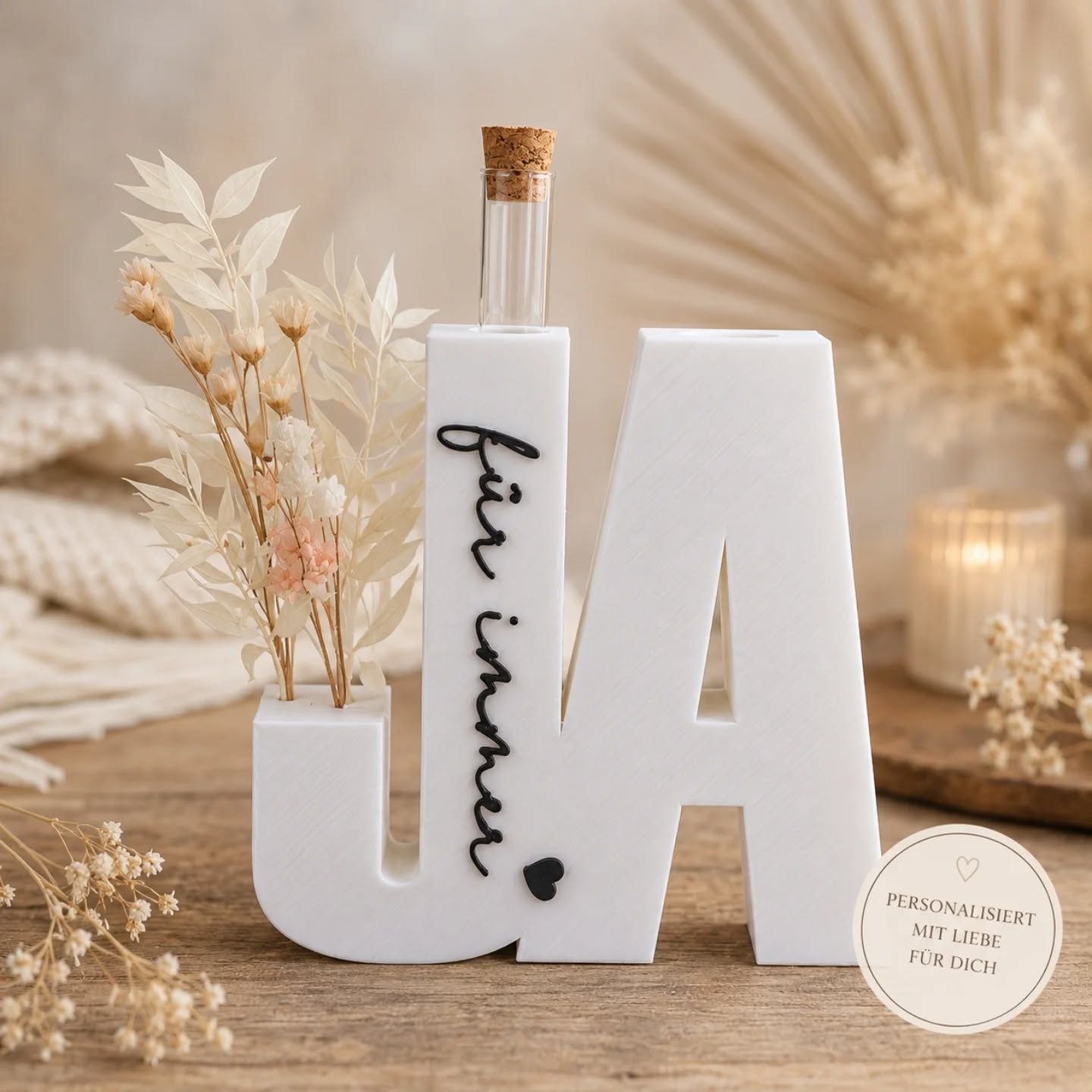 🌸🌸Hochzeitsgeschenk 3D Druck🌸🌸 Sommerzeit ist Hochzeitszeit . Falls ihr noch ein passendes Geschenk sucht und das Geld nicht einfach nur im Umschlag überreichen möchtet hätte ich hier was neues für Euch. "JA" das Geschenk mit dem Geldröhrchen und Trockenblümchen gern nach Eurer Wahl oder passend zum den Farben des Brautpaares. Gern nehmen wir auch anderes Fillament nach Euren Vorstellungen. #3ddruck #Hochzeitsgeschenk #Geldgeschenk #handmade #personalisierbar